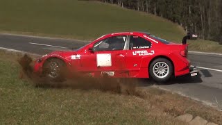 Crash Mistakes amp Action Hillclimb Bergrallye Track Day Neudorf 2023 [upl. by Annirtak]