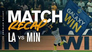 LA Galaxy Defeat Minnesota United FC  Cinematic Match Recap [upl. by Malia]