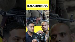 most cheapest weapon Kalashnikova indianarmy podcast rajshamaniclips trendingpodcasts shorts [upl. by Nemzaj]