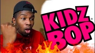 REACTING TO KIDZ BOP SONGS cringe [upl. by Maitland]