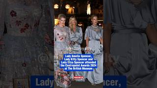 The Spencer sisters attended the Centrepoint Awards 2024 princewilliam ladydi ladydianaspencer [upl. by Castera]