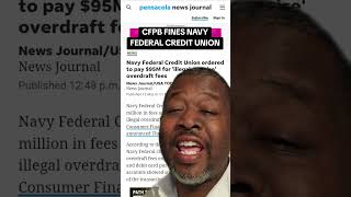 CFPB fines Navy Federal Credit Union navyfederalcreditunion cfpb classaction [upl. by Oeram]