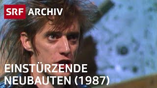 Einstürzende Neubauten im Schweizer Fernsehen 1987  Punk im TV  SRF Archiv [upl. by Charters775]