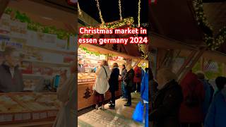 Biggest Christmas market in essen germany 2024christmas2024 christmasmarket germany essencity [upl. by Lilith]