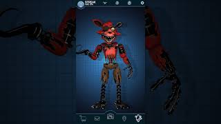 Withered Foxy FNaF Workshop amp Voice Line Animation [upl. by Devona]