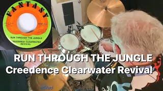 Run Through The Jungle  Creedence Clearwater Revival Regular vs Open Handed Drum Cover [upl. by Ferriter990]