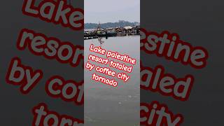 Coffee city tx tornado totaled lake palestine resort fypシ tornado flood prayfortx KETK [upl. by Ztnarf]