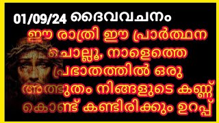 ഉറങ്ങും മുൻപ് രാത്രിയിൽ ദൈവിക സംരക്ഷണത്തോടെ കിടന്നുറങ്ങാൻ പ്രാർത്ഥനNight prayer 1092024 [upl. by Eedak]