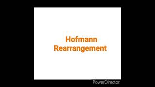 Hofmann RearrangementEasy Creative to remember [upl. by Shandeigh]