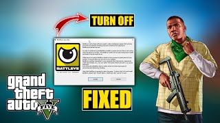 How to Disable BattlEye Launcher For GTA5  Fix Error [upl. by Anirret786]