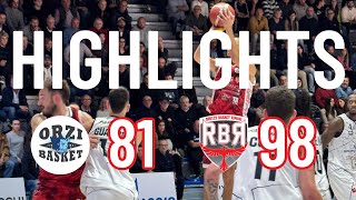 Highlights Orzi Basket Rivierabanca Rimini 81 98 [upl. by Karen294]