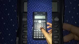 How to Sigma in calculator fx82MS Casio calculator casio fx82MS [upl. by Baxy181]