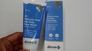 The derma co salicylic Acid face wash  Best face wash for acne and pimple [upl. by Annissa]