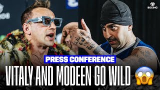 Vitaly and MoDeen SHUT DOWN Misfits press conference 😳🧨 [upl. by Nnednarb]