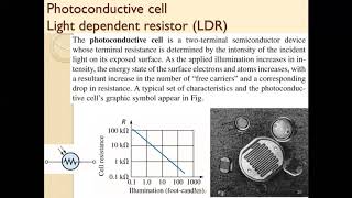 Photoconductive cell or LDR [upl. by Kelula262]