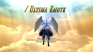 FFXIV Ultima Emote [upl. by Uokes]