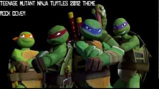 TMNT 2012 Theme Rock Cover [upl. by Anaujik]