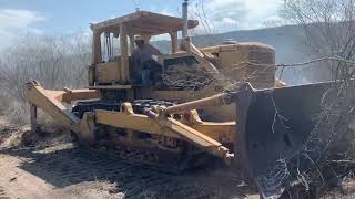 Desmonte Bulldozer D8H con rootcutter en villagaran tamaulipas 8112555400 [upl. by Atrebor952]