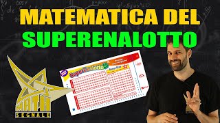 La matematica del superenalotto [upl. by Hadias]