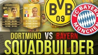 Fifa 14  Bayern Munich Dortmund  17 Million Coin Squad Builder Inform Lewandowski Ribery [upl. by Cyd]