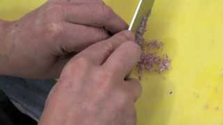 Marco Pierre White  How to finely chop onions [upl. by Dahc83]