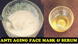 DIY MOISTURIZING FACE MASK TO REMOVE WRINKLES FROM FACE amp FACE MOISTURIZER RECIPE TO FADE AGE SPOTS [upl. by Roma]