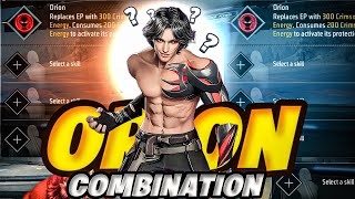 BEST  ORION  SKILL COMBINATION AFTER UPDATE  FREE FIRE BEST COMBINATION [upl. by Mata]