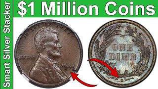 1000000 SILVER DIME How To Check If You Have One  Rare Coins In Circulation [upl. by Ynaffet]