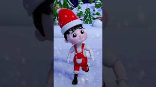 Daddy Snowmen Where Are You   Snowman Finger Family Song shorts carols kidschristmas [upl. by Zischke]