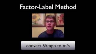 The FactorLabel Method [upl. by Behm183]