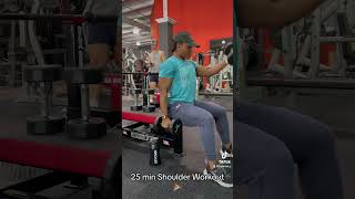 Quick and Effective Shoulder Workout with Mrs Figure Olympia [upl. by Donelson248]