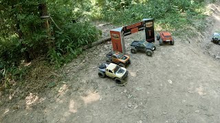 An Hour of trail crawling at Axialfest Badlands 2023 [upl. by Dong914]