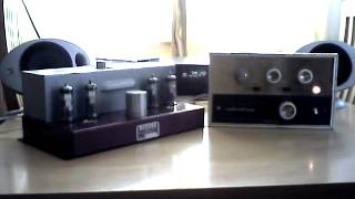 Rogers Cadet Mk2 Valve Amplifier playing Gong You [upl. by Kenward702]