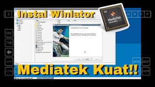 Tutorial Instal Winlator Di Mediatek Dimensity 1200  Gameplay PES 2013 [upl. by Yetnruoc361]