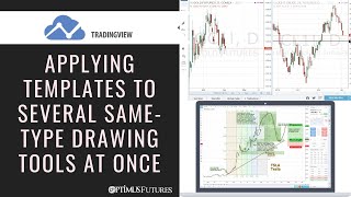 How to Apply TradingView Templates to Several SameType Drawing Tools at Once [upl. by Nauqas]