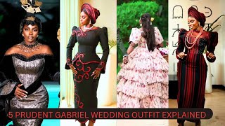 HOW TO SEW PRUDENT GABRIEL WEDDING OUTFIT [upl. by Flory600]