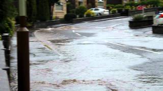 Flooding 6th july 2011 perth scotland [upl. by Affer]