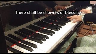 There shall be showers of blessing piano [upl. by Reibaj]