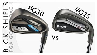 PING G30 Vs PING G25 IRONS [upl. by Singer]