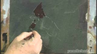 Painting Feathers with Jerry Yarnell a snippet Preview [upl. by Odeen]