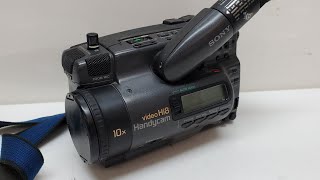 Sony CCDTR101 Hi8 Camcorder Test Footage [upl. by Aititil]