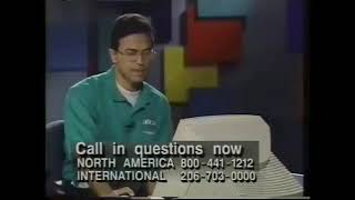 Microsoft CEO Satya Nadella Giving Excel Demo  1993 [upl. by Secundas795]