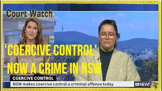 Coercive Control now a new DV Crime in NSW  but its complex to define [upl. by Magocsi]