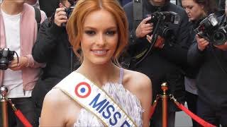 Miss France 2018 Maëva COUCKE  Paris le 25 avril 2018 au Global Gift Gala [upl. by Arraeit]