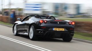 Ferrari F430 Spider  Full Throttle Accelerations  LOUD Exhaust sound [upl. by Livvyy]