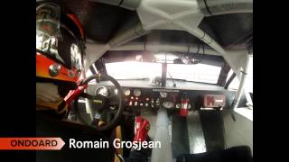 RACE OF CHAMPIONS Romain Grosjean Onboard cam  Bangkok 2012 [upl. by Nikolos]