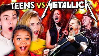 Do Teens Know Metallica Songs Enter Sandman Master of Puppets One Nothing Else Matters [upl. by Asilegna]