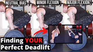 2 TestsBreakdown on How To Find YOUR Perfect Deadlift Positions FeetBack Positions [upl. by Cock]