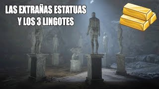 Red Dead Redemption 2 – El puzzle de las misteriosas estatuas que nos da 3 LINGOTES de oro [upl. by Eiramanna]