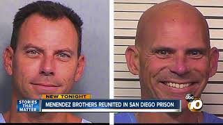 Menendez brothers reunited in San Diego prison [upl. by Weisberg58]